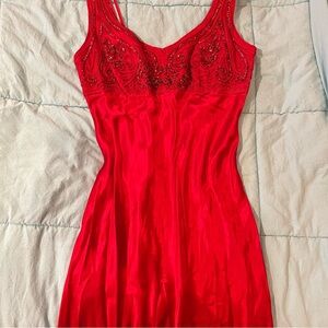 Elegant Red Prom Dress